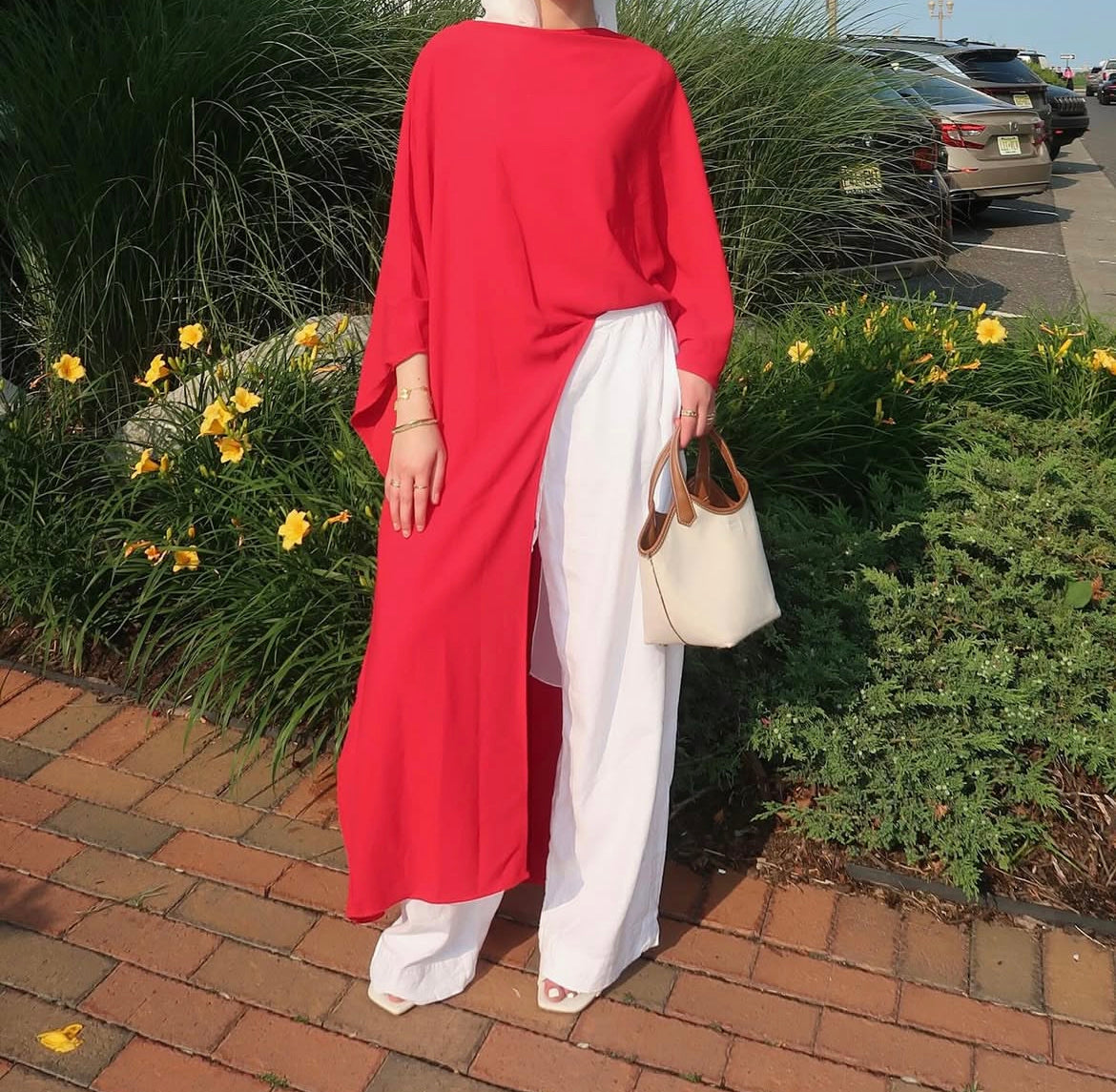 Athens Slit Dress Top