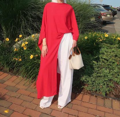 Athens Slit Dress Top
