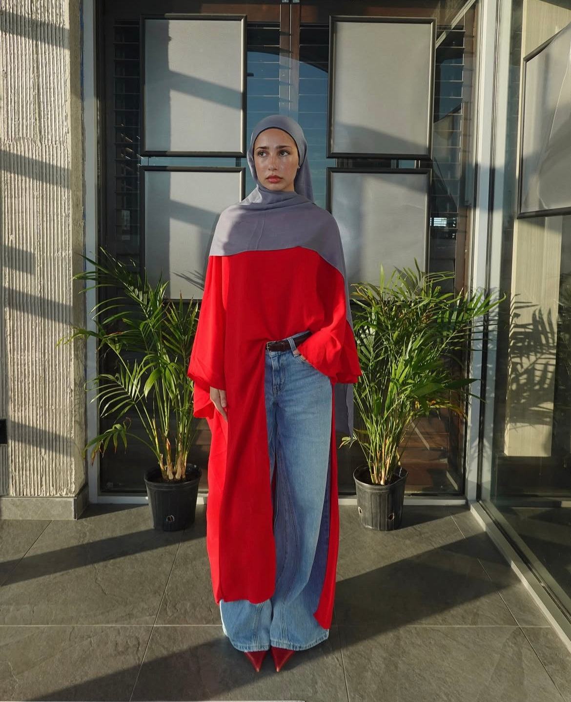 Athens Slit Dress Top