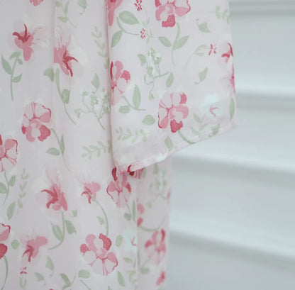 Rawdah Floral Abaya