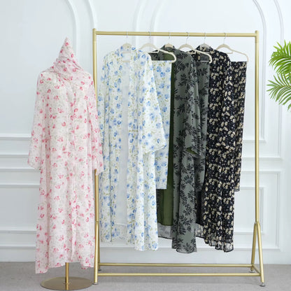 Rawdah Floral Abaya