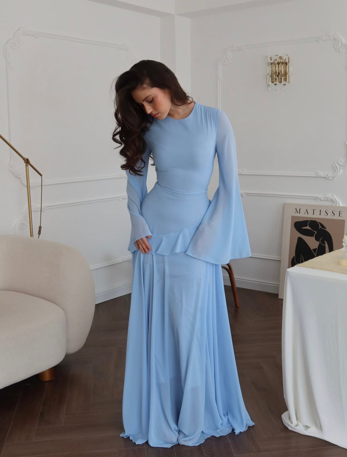 Warda Dress - Top & Bottom Set