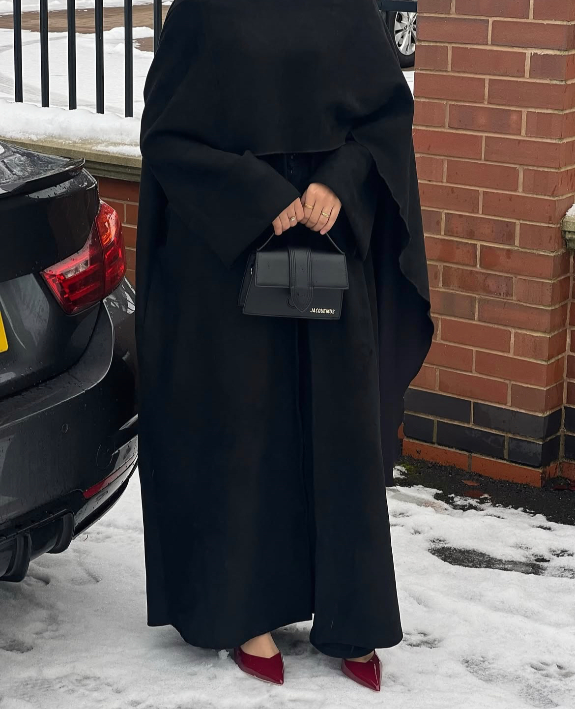 Royalty - Suede Cape Abaya
