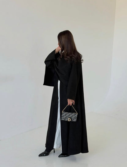 Royalty - Suede Cape Abaya