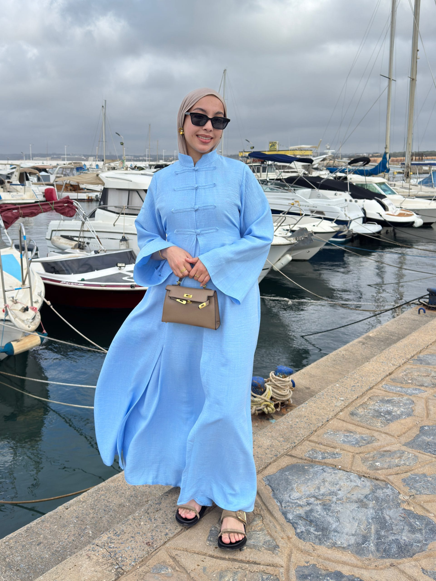 Shanghai - Abaya & Dress Set