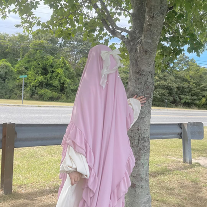 Ruffle Khimar