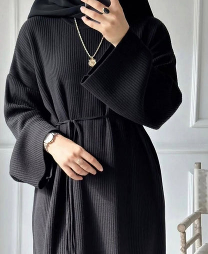 Closed Sweater Abaya