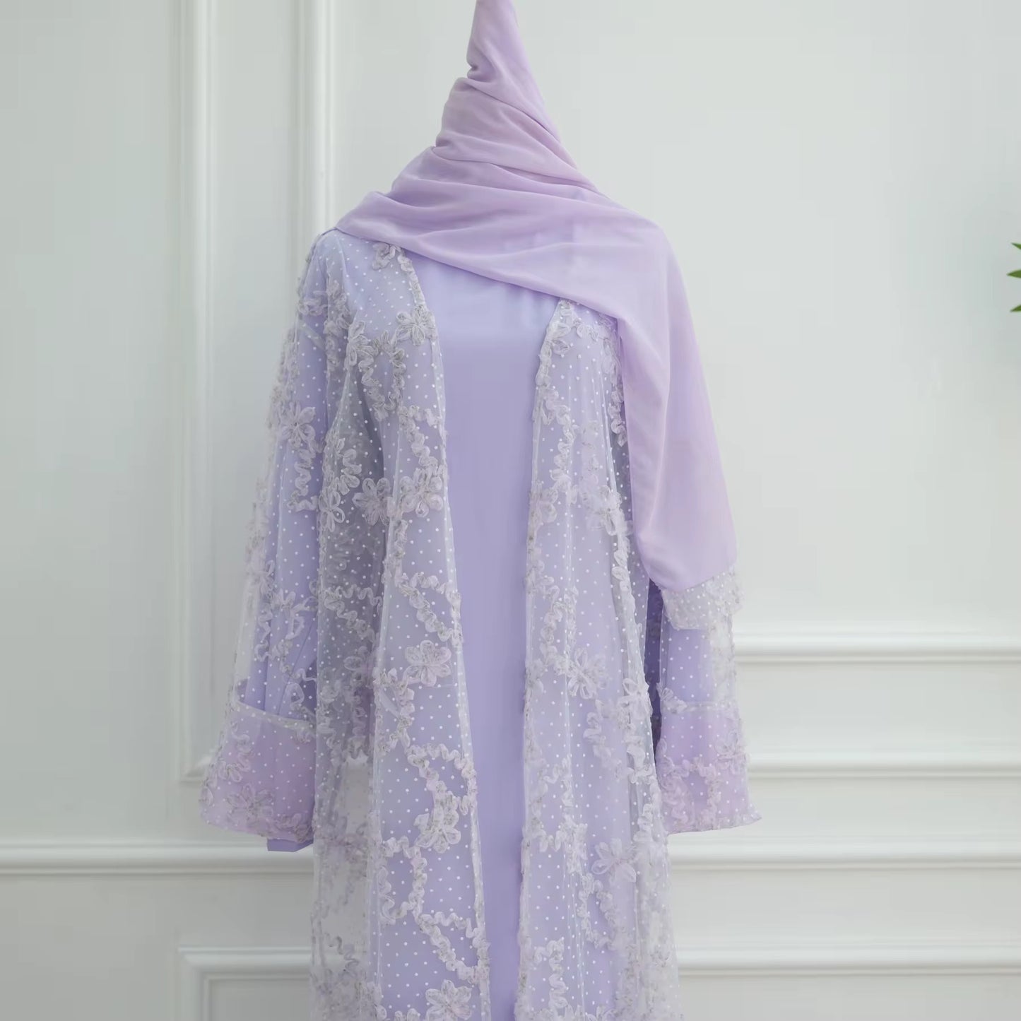 Rawan Bloom Abaya Set
