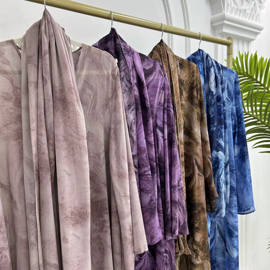 Bahr Marmar Marble Abaya Set