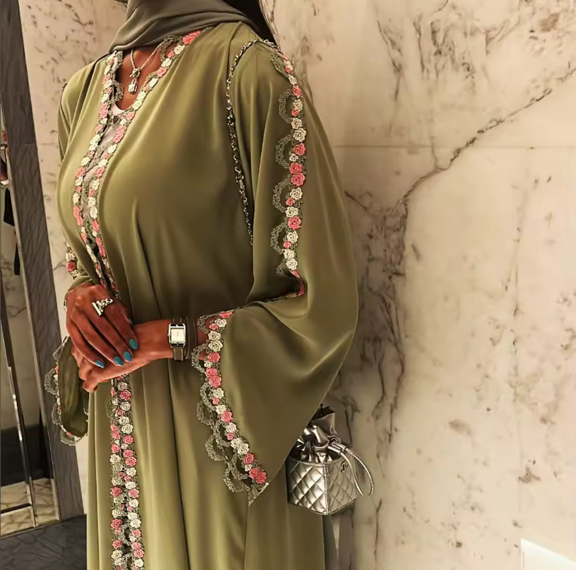 Willow Blossom Abaya