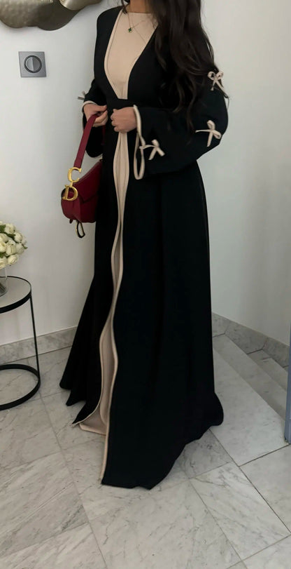Reem - Bow Detail Abaya Set