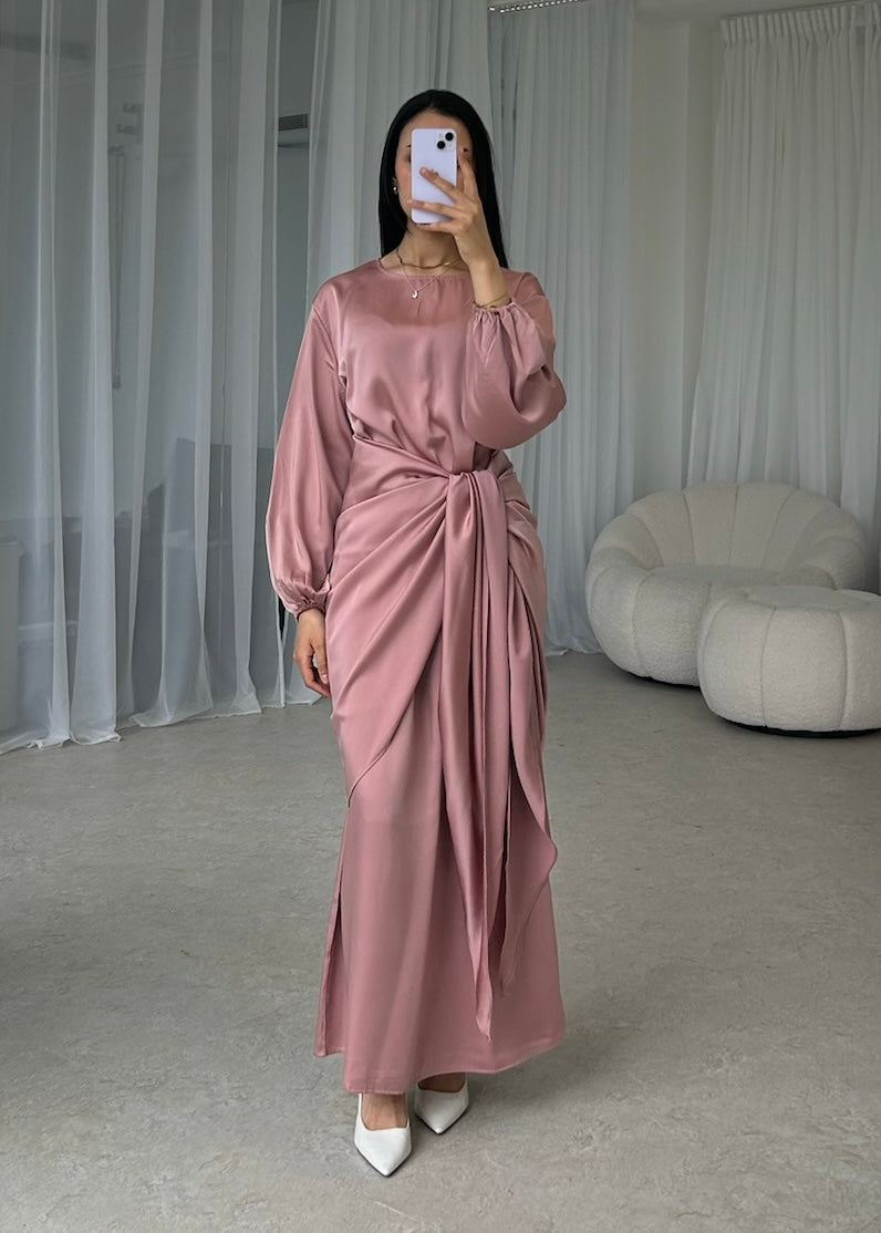 Rania Ethereal Wrap Dress Set