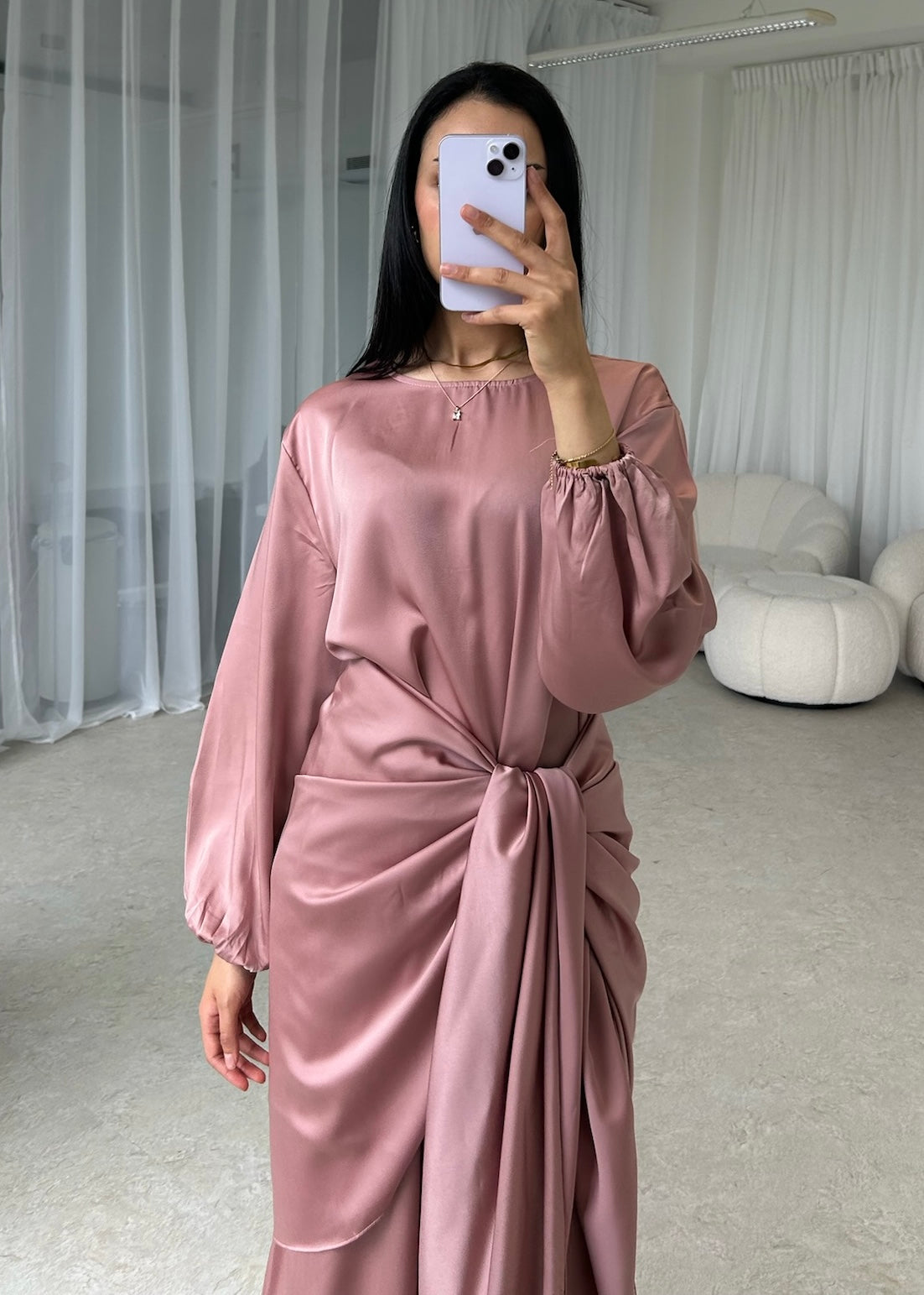 Rania Ethereal Wrap Dress Set