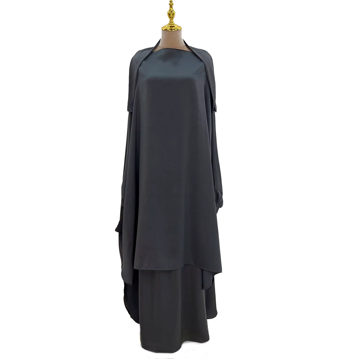Two Piece Ruffle Sleeve Jilbab