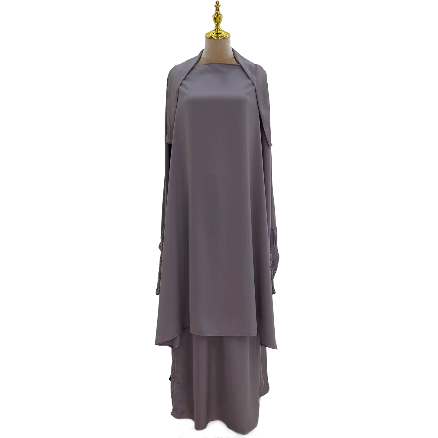 Two Piece Ruffle Sleeve Jilbab