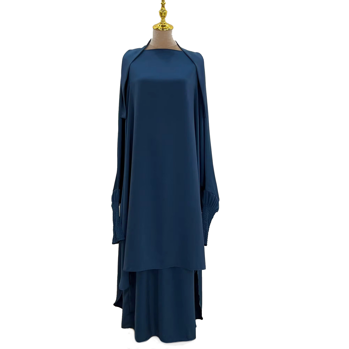 Two Piece Ruffle Sleeve Jilbab