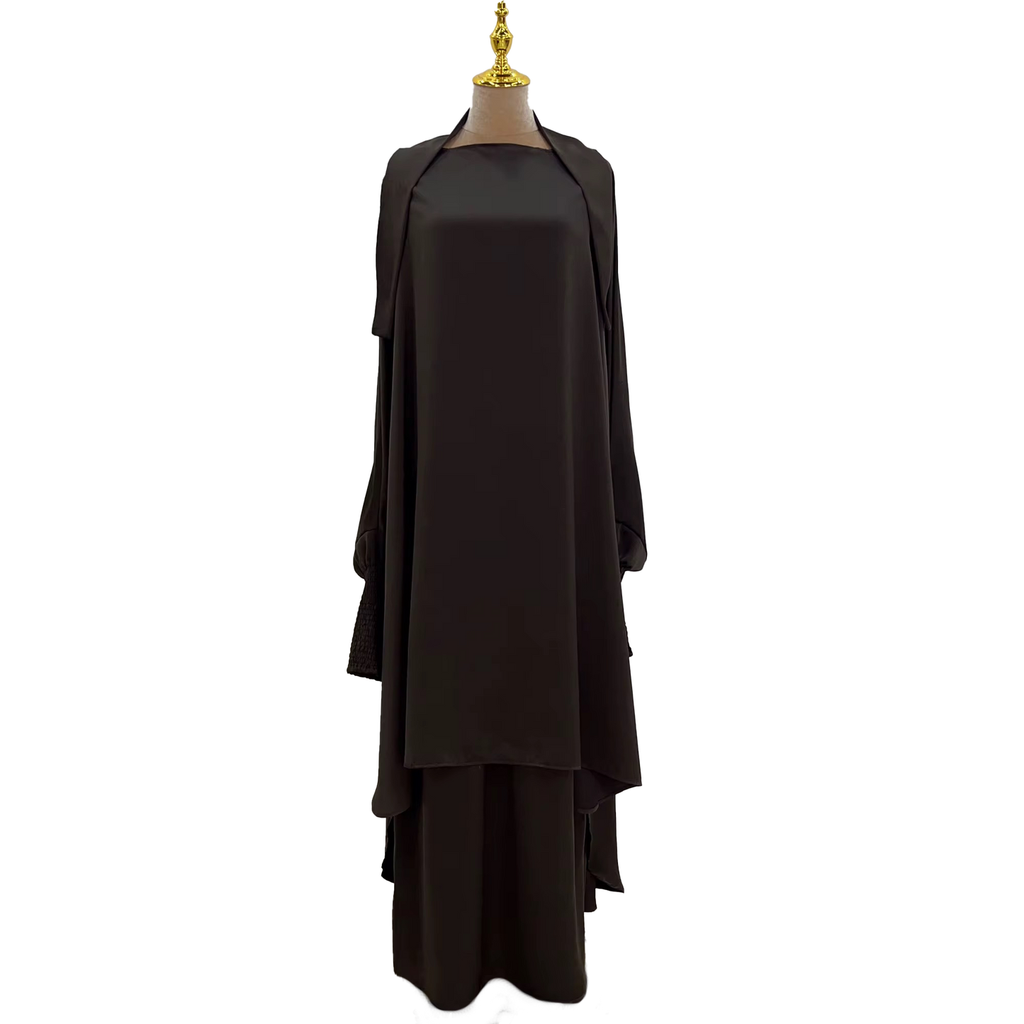 Two Piece Ruffle Sleeve Jilbab