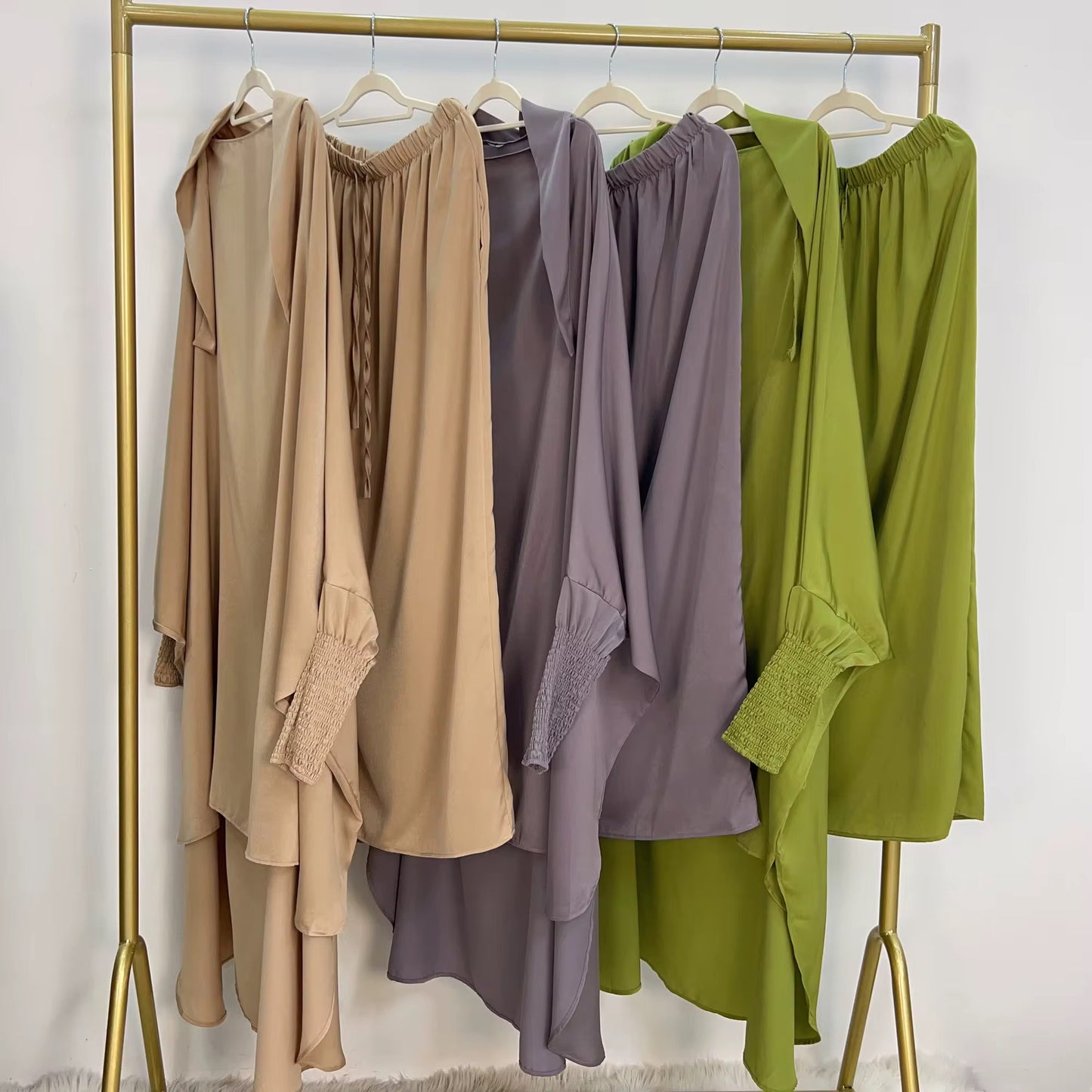 Two Piece Ruffle Sleeve Jilbab