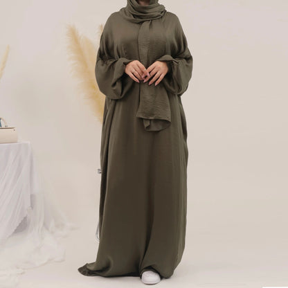 Noor Prayer Abaya With Attached Hijab