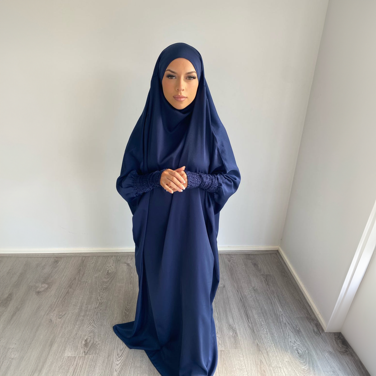 Nawal Ruffle Sleeve Jilbab