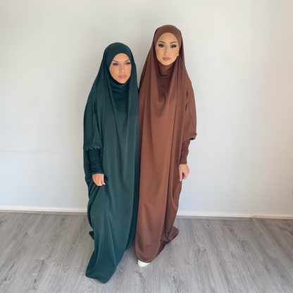 Nawal Ruffle Sleeve Jilbab