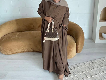 Riham Layered Abaya Set