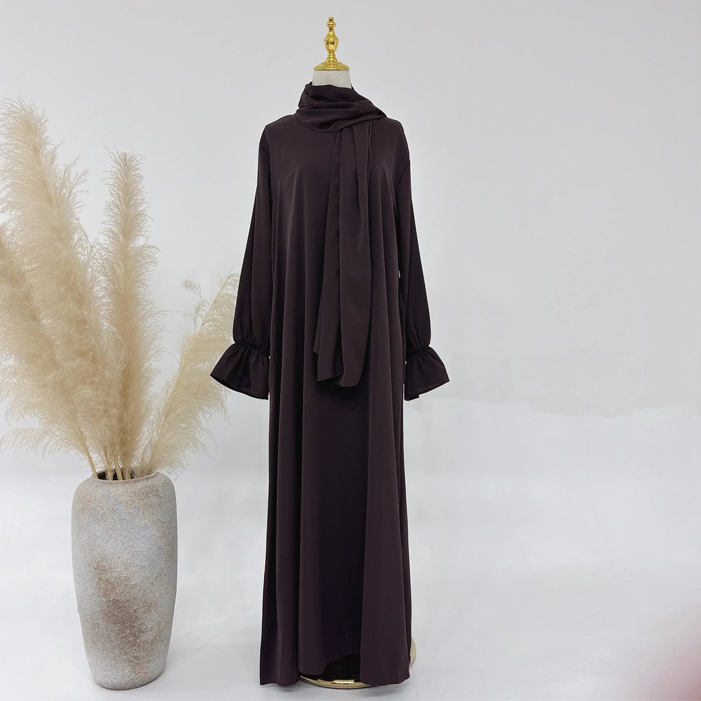 Maysoon Prayer Abaya With Attached Hijab