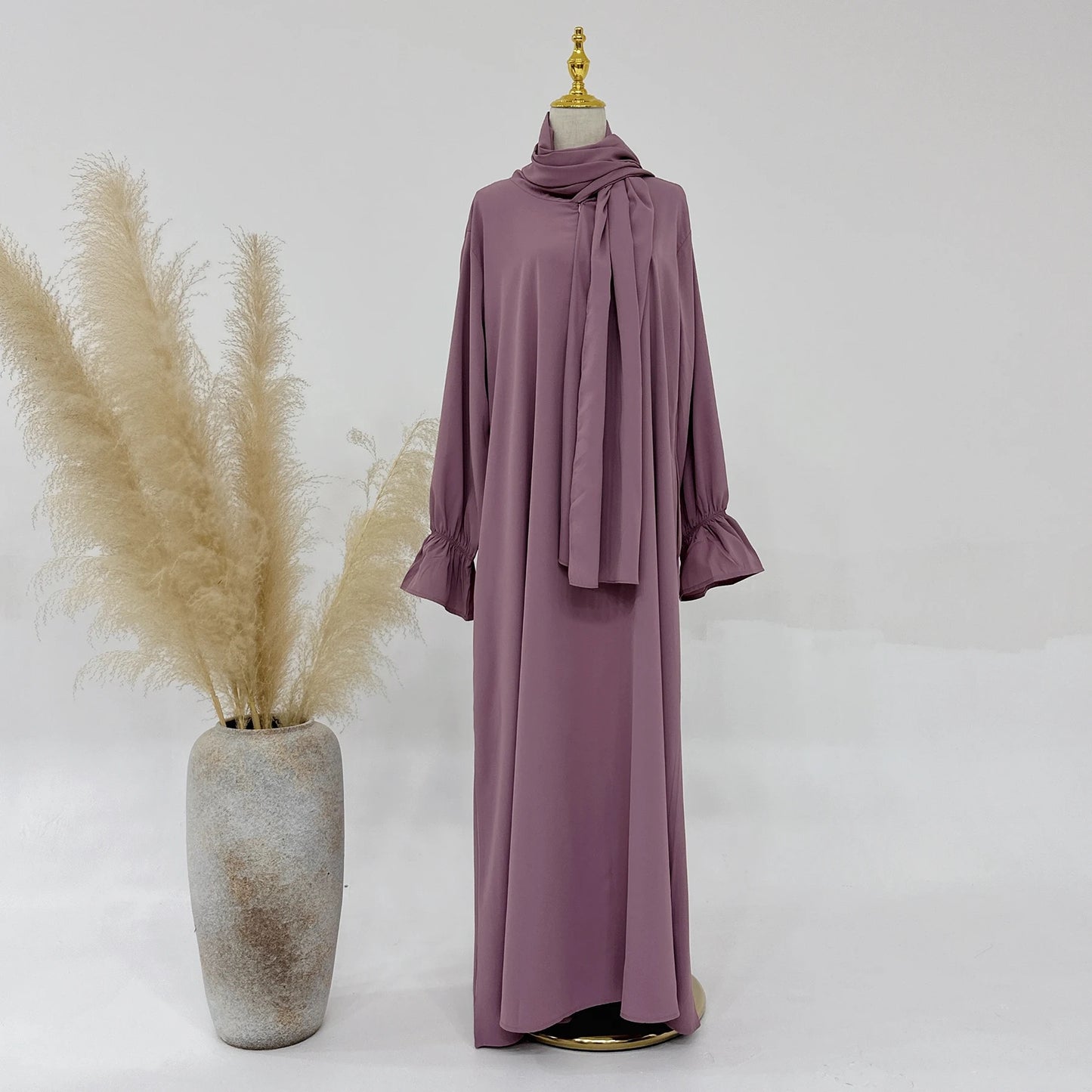 Maysoon Prayer Abaya With Attached Hijab