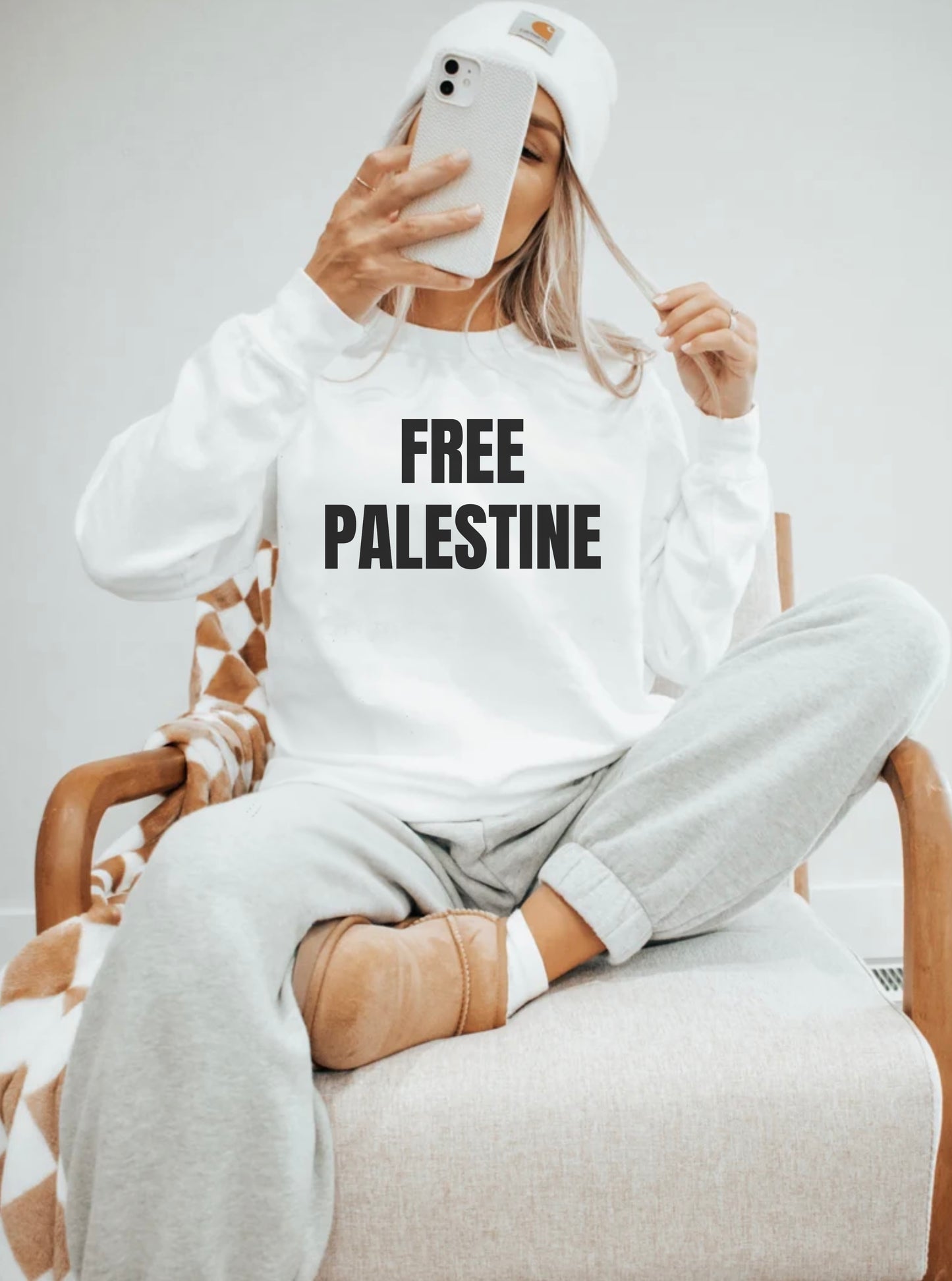 free palestine sweater