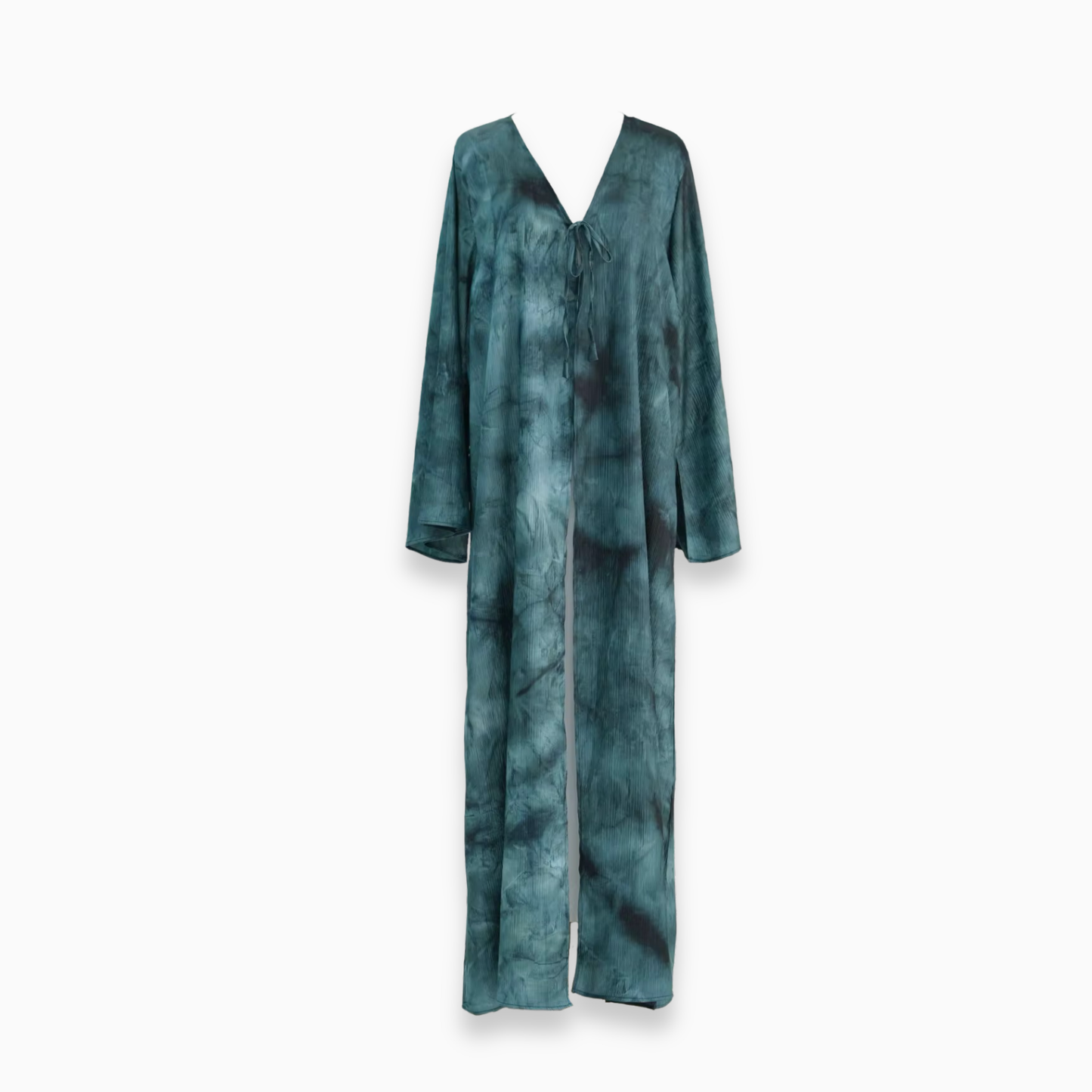 Marble Sheen - Bow Closure Abaya