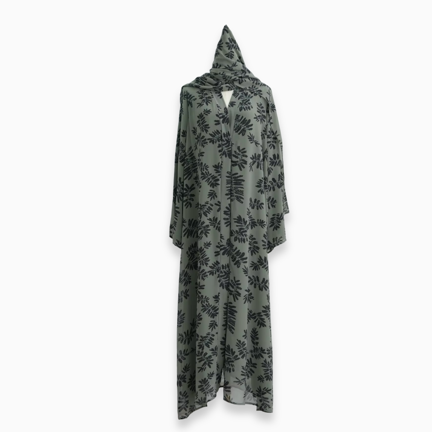 Rawdah Floral Abaya