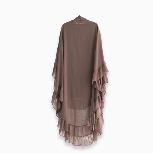 Ruffle Khimar