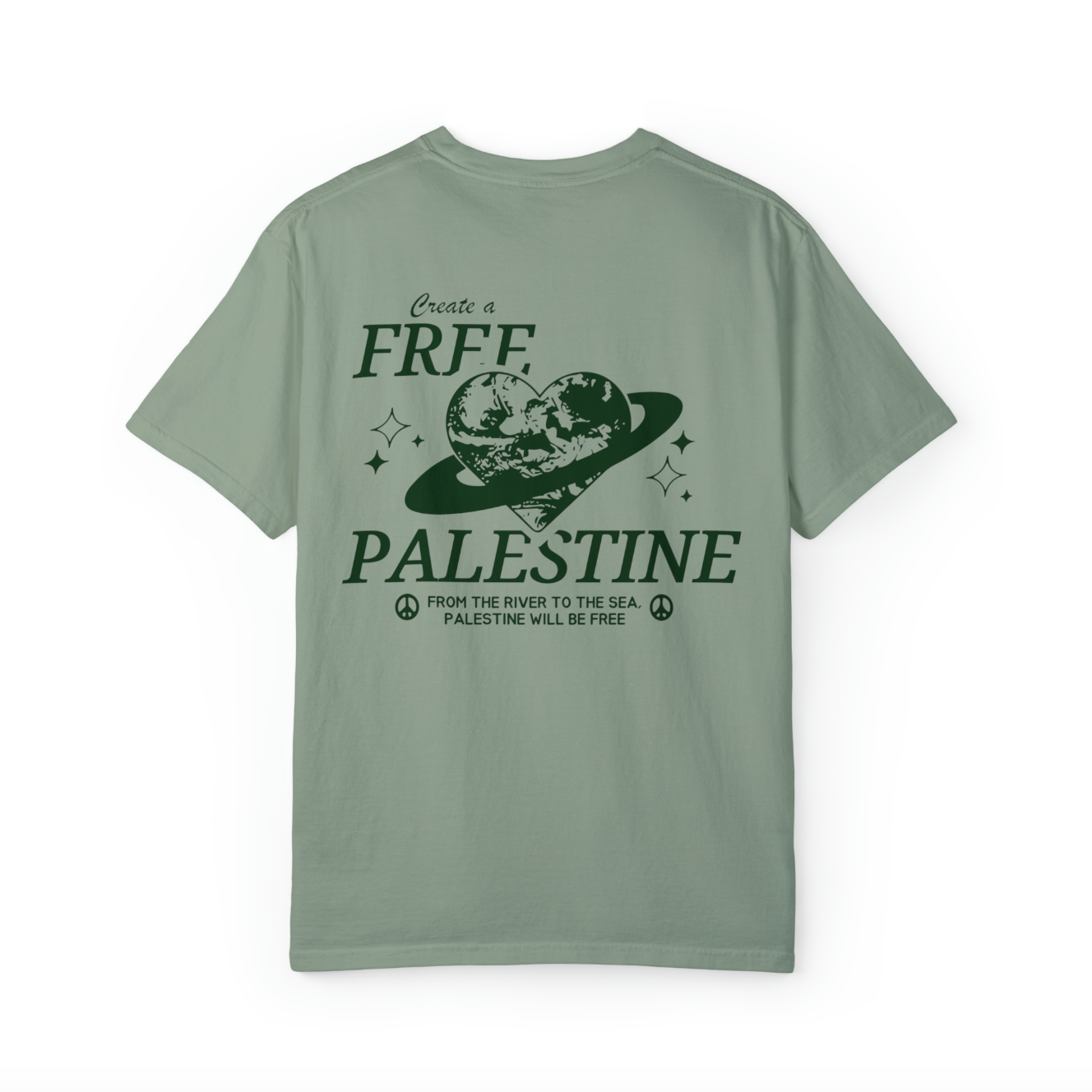 create a free palestine tee