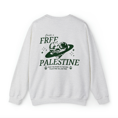 create a free palestine sweater