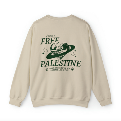 create a free palestine sweater