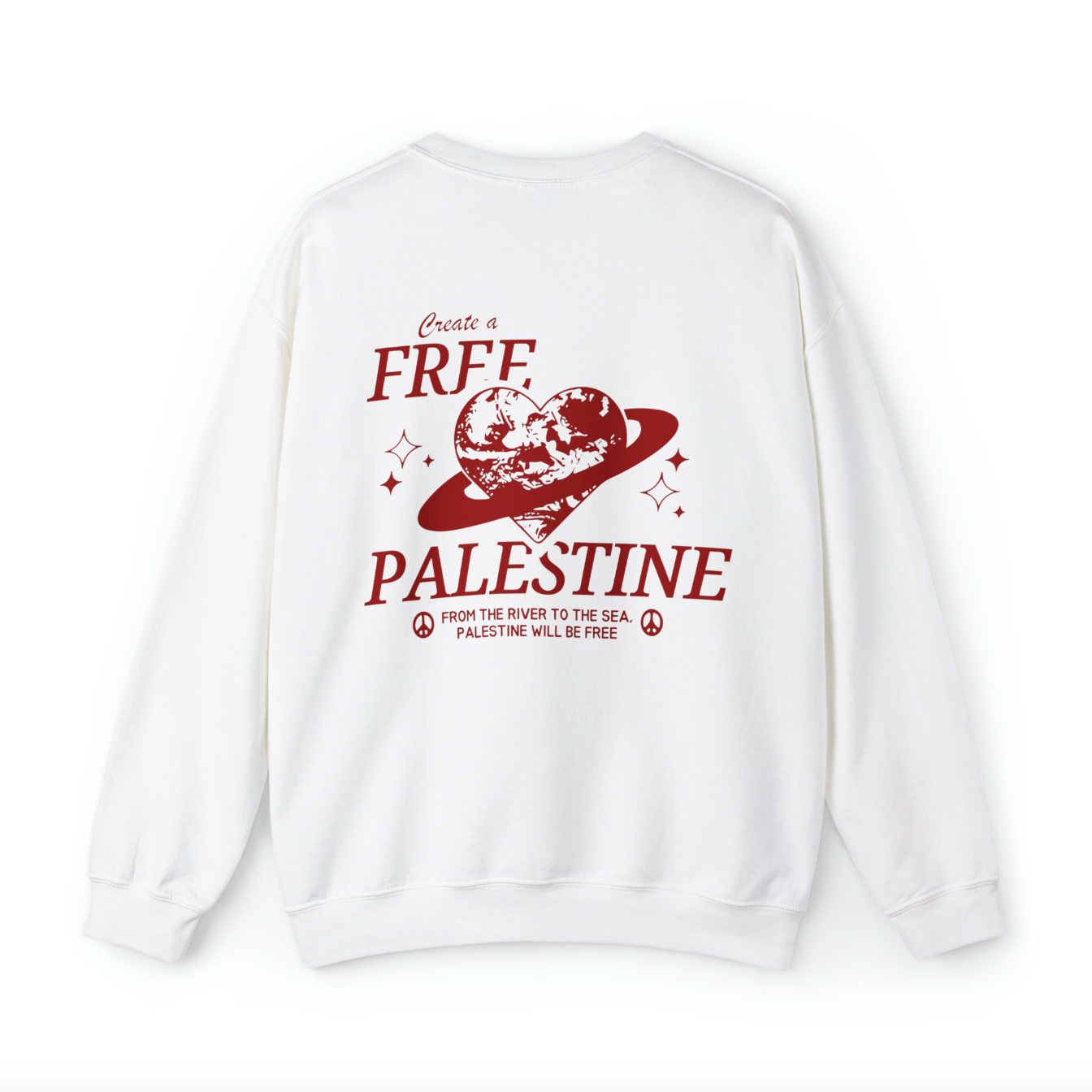 create a free palestine sweater