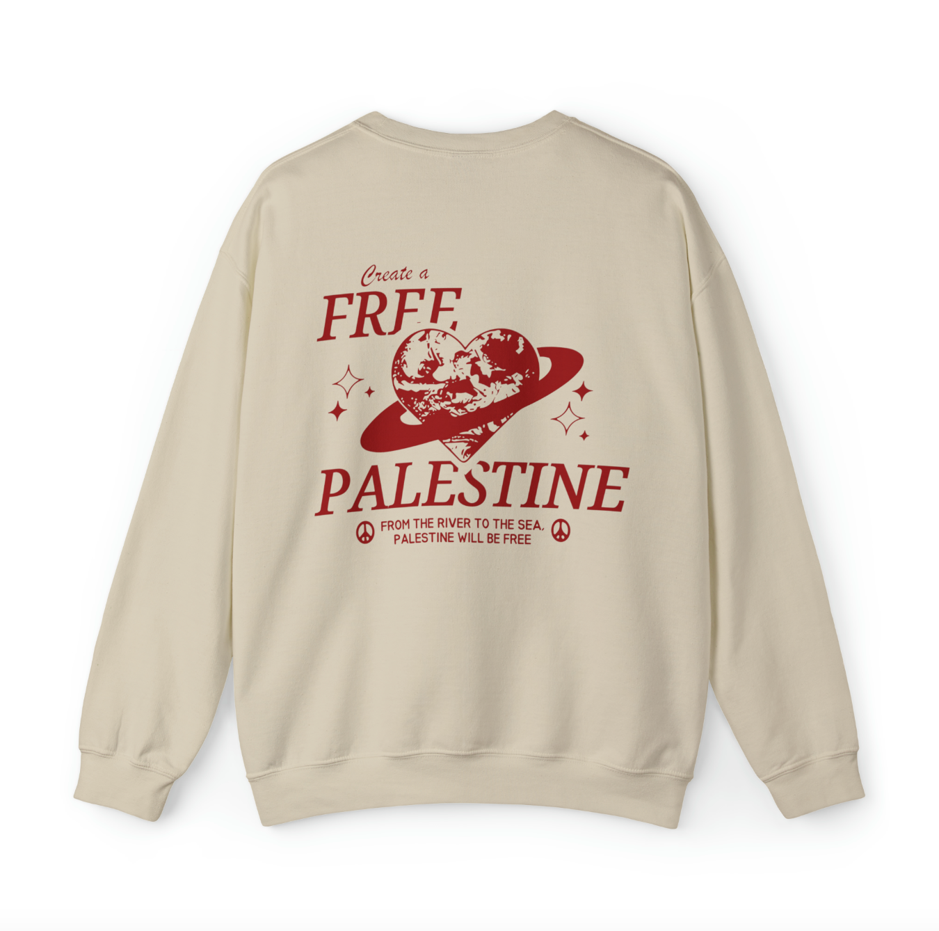 create a free palestine sweater