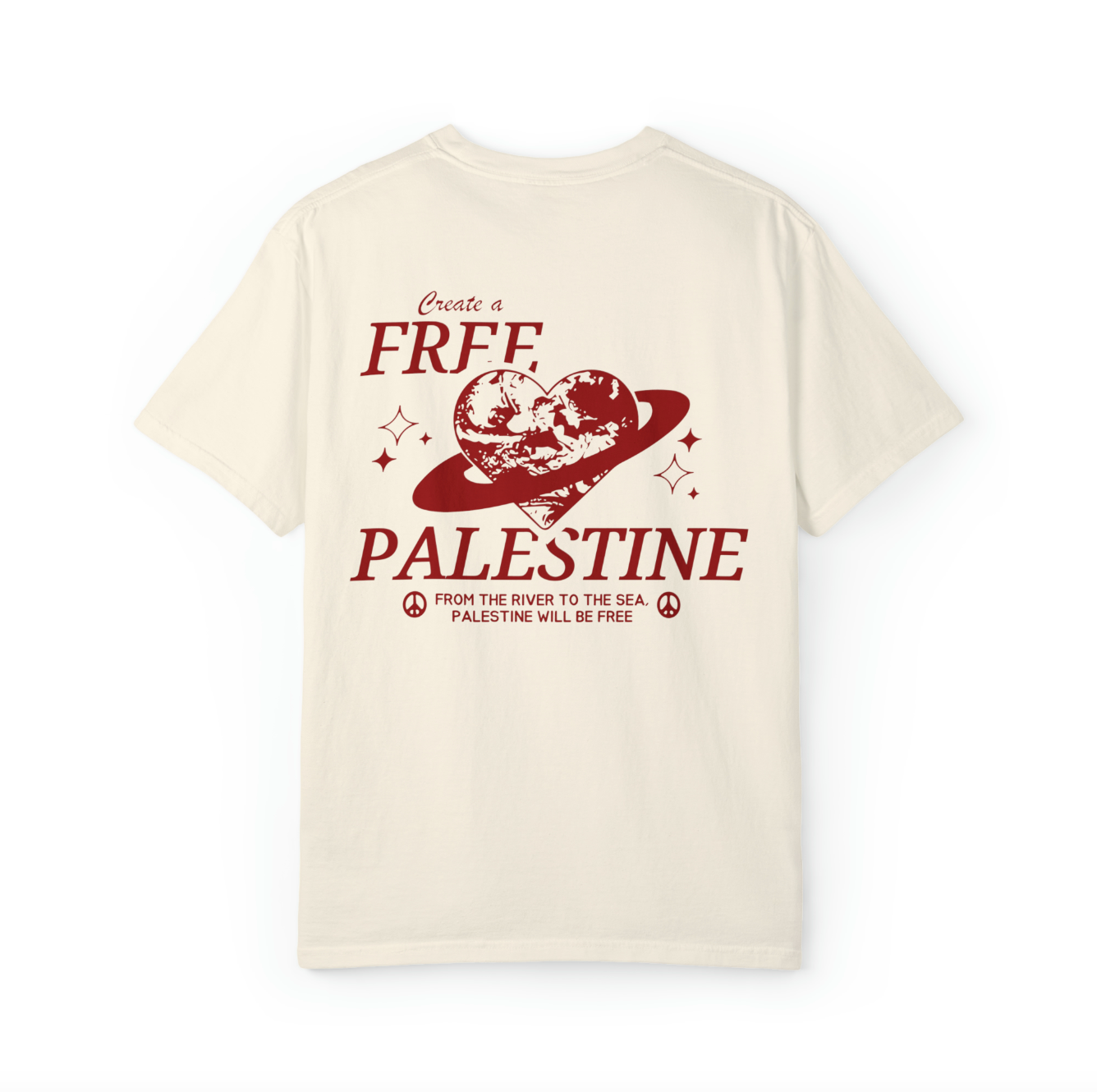 create a free palestine tee