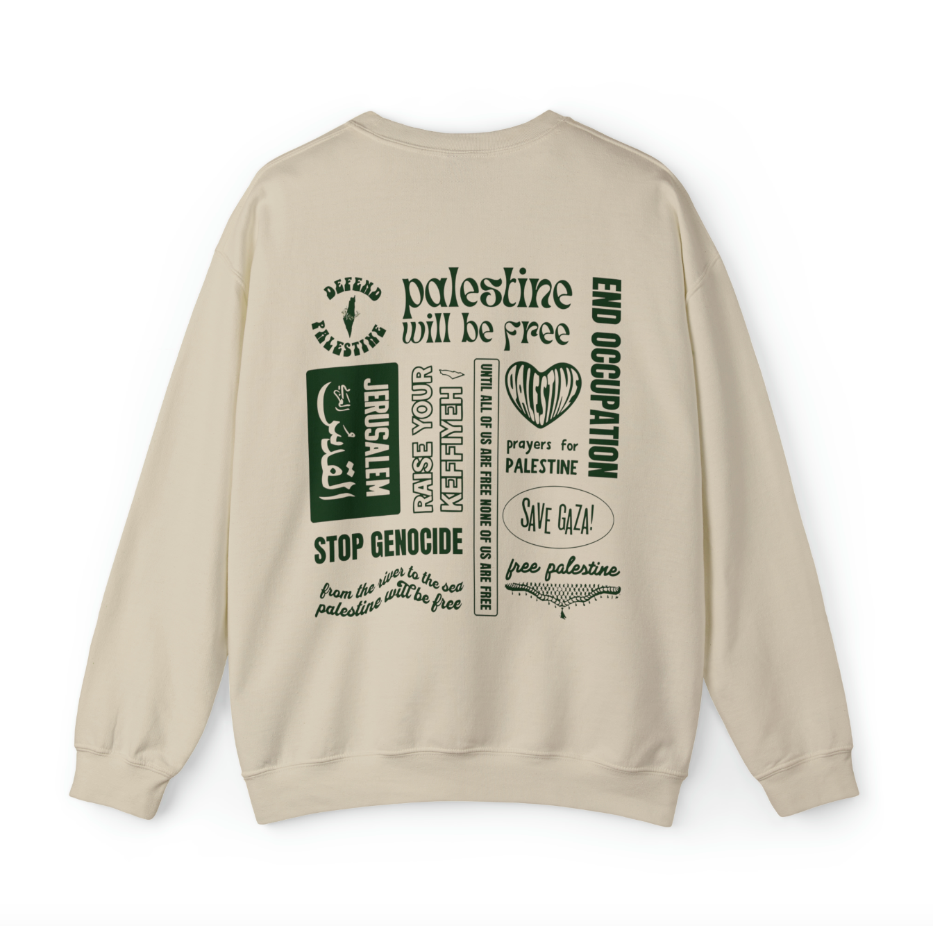 end occupation sweater