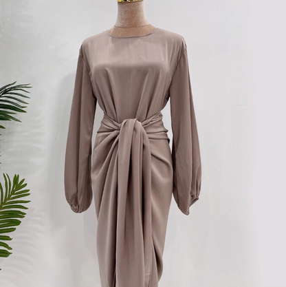 Rania Ethereal Wrap Dress Set