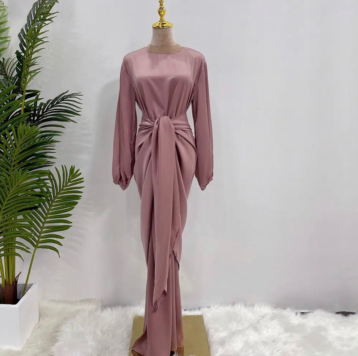 Rania Ethereal Wrap Dress Set