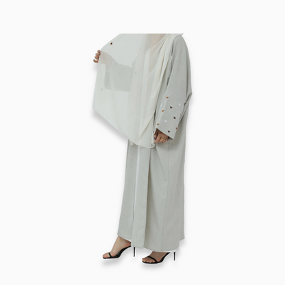 Hubb - Heart Sleeve Abaya