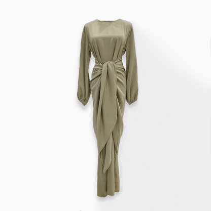 Rania Ethereal Wrap Dress Set